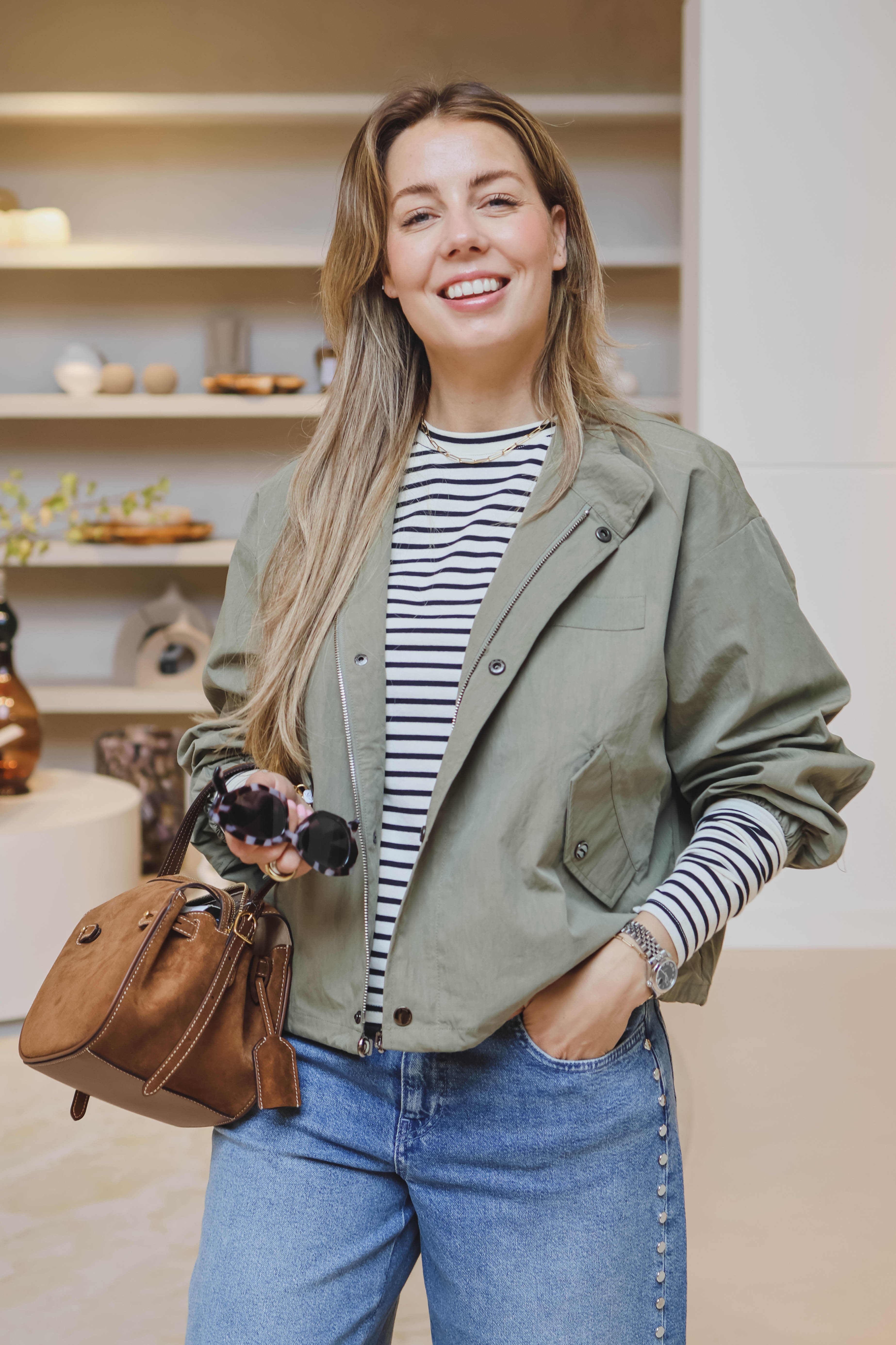 JC Sophie Dames Jas Groen 1