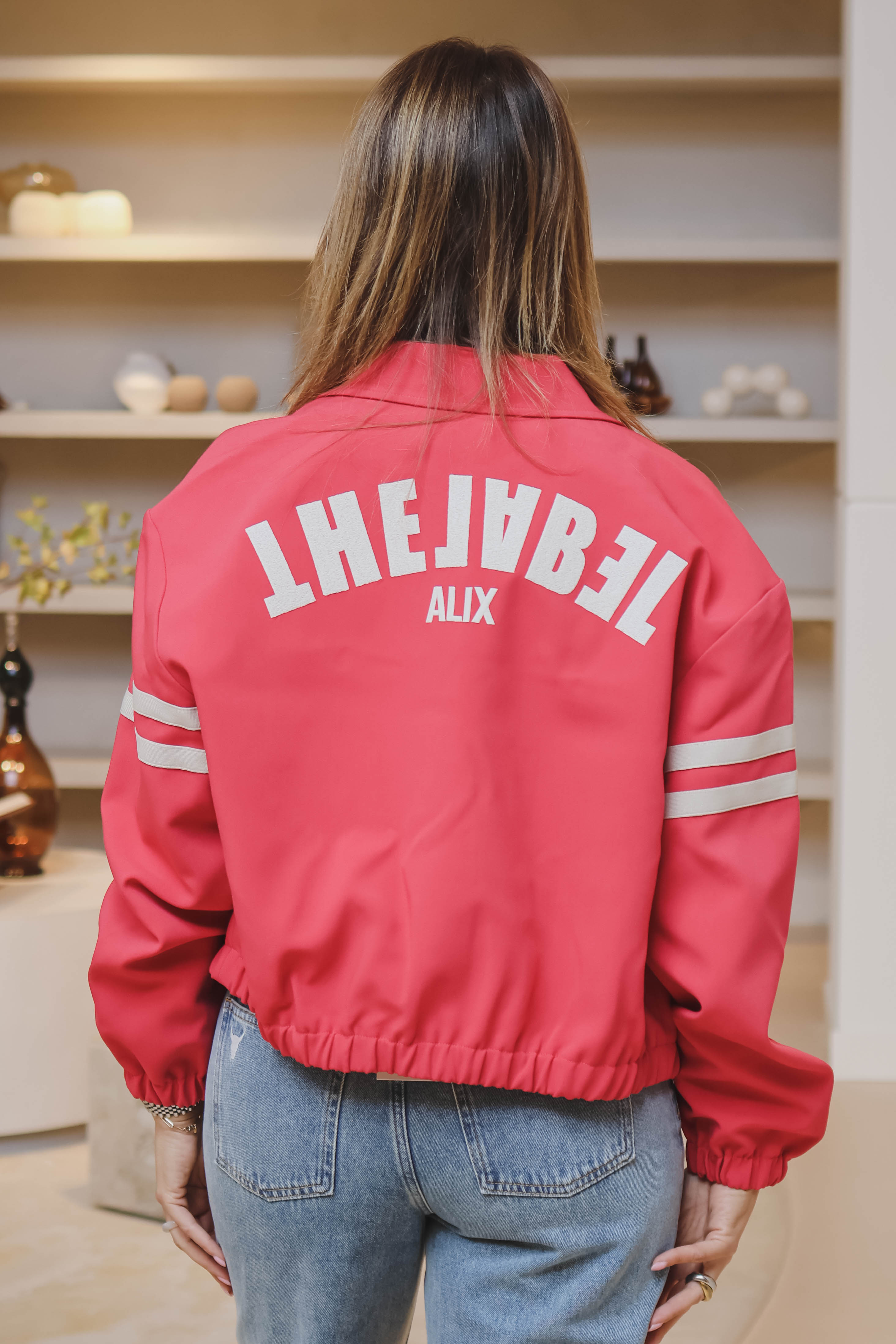 Alix Dames Vest Roze 2