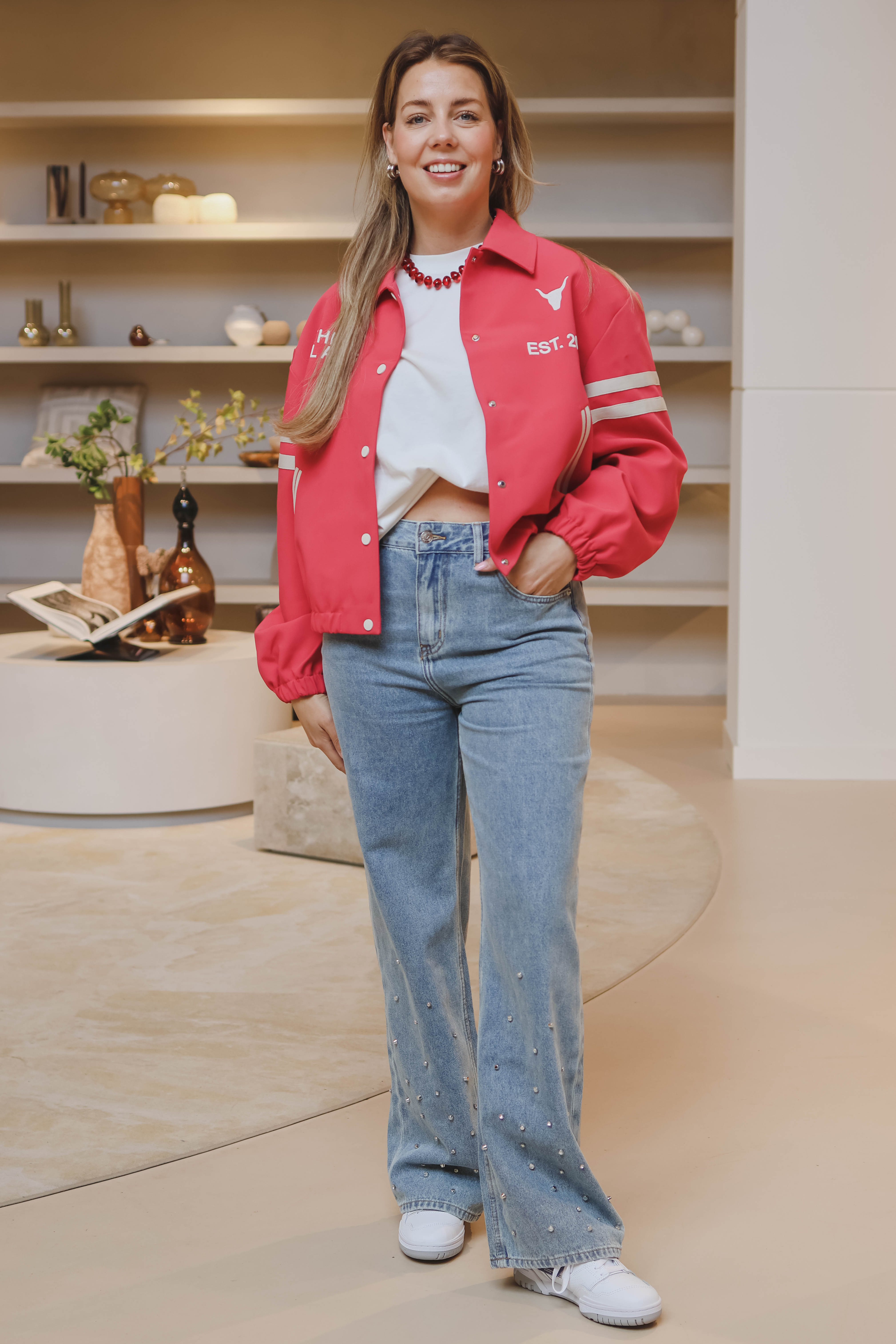 Alix Dames Jeans Blauw 2