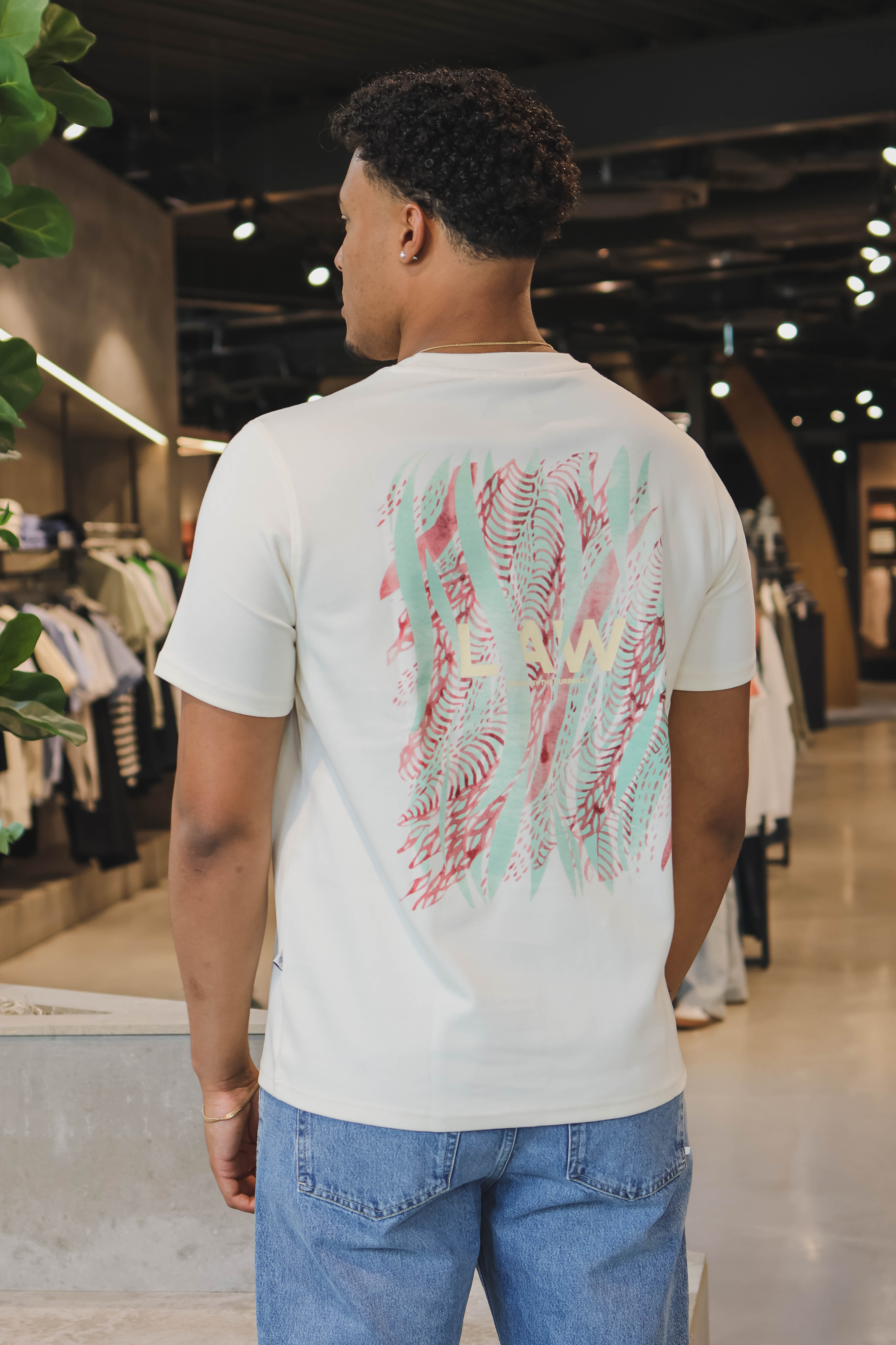 LAW OF THE SEA Heren T-shirt Wit 1