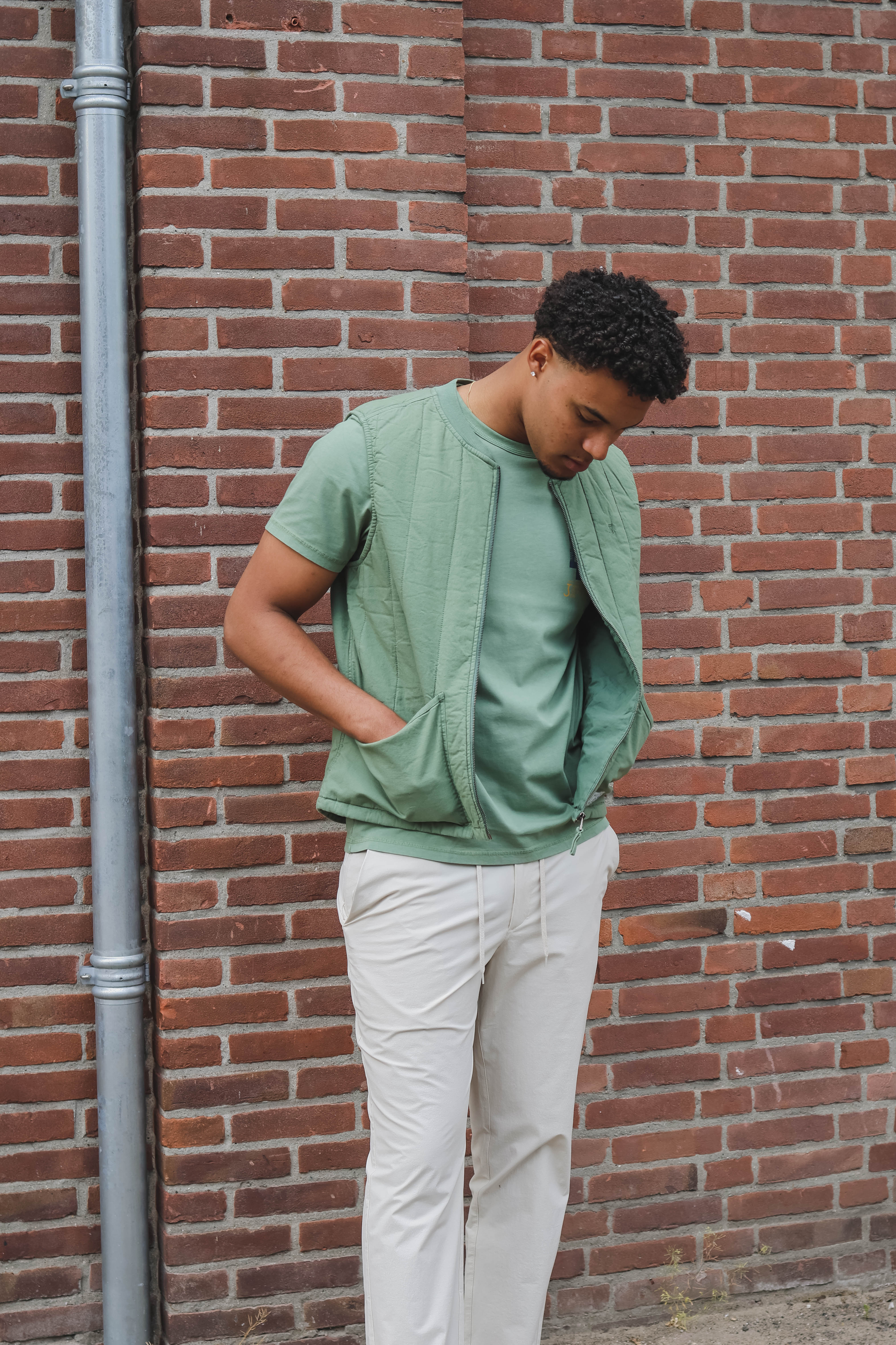 Butcher of Blue Heren Overshirt Groen 2