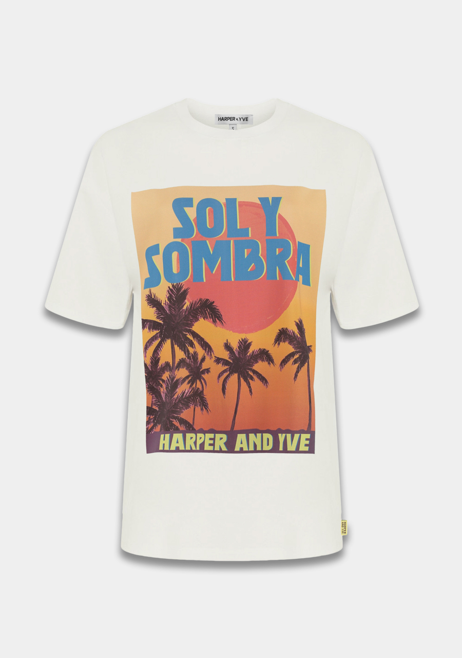 Harper & Yve Dames T-shirt Beige 1