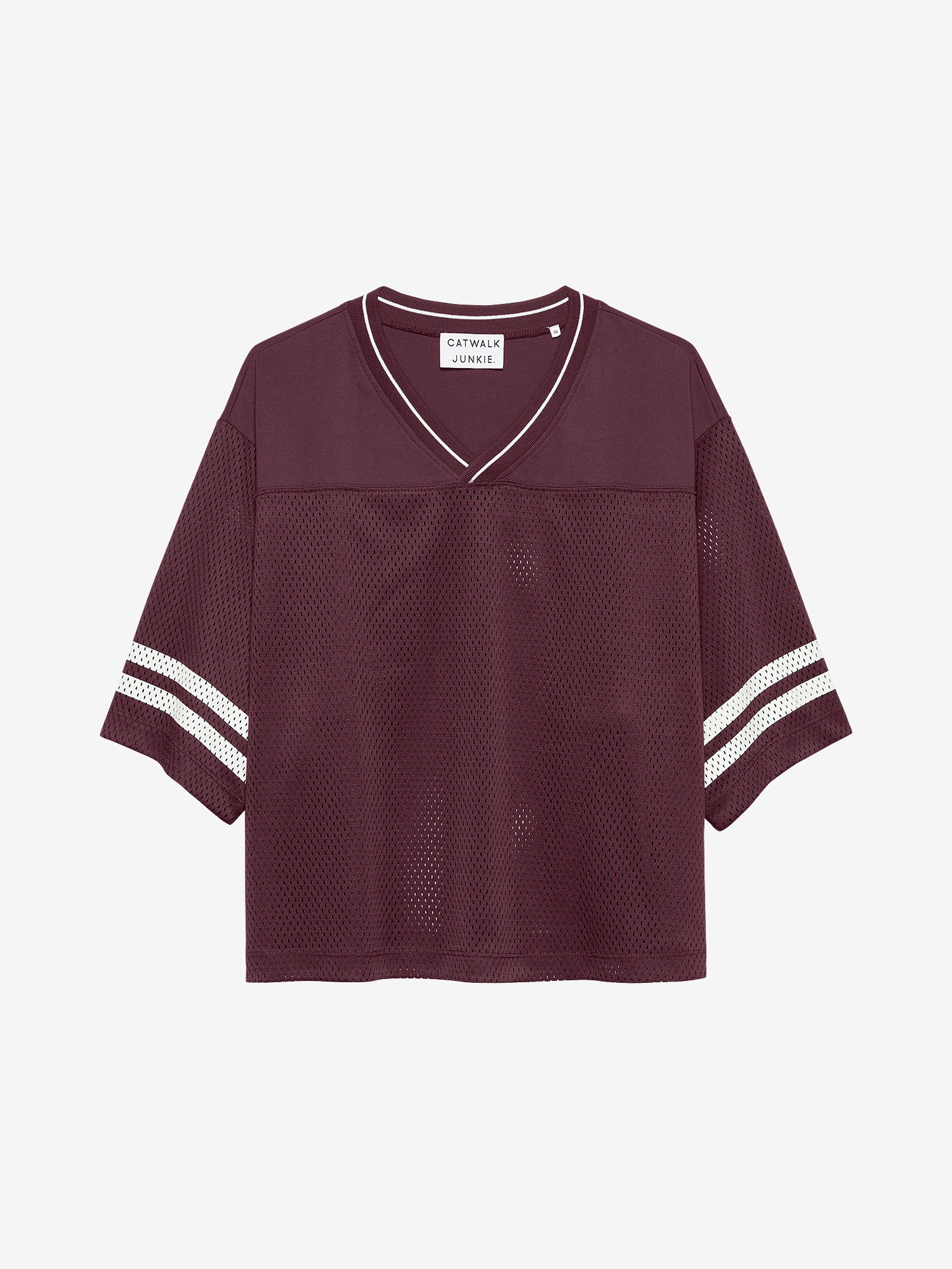 Catwalk Junkie Dames T-shirt Rood 3