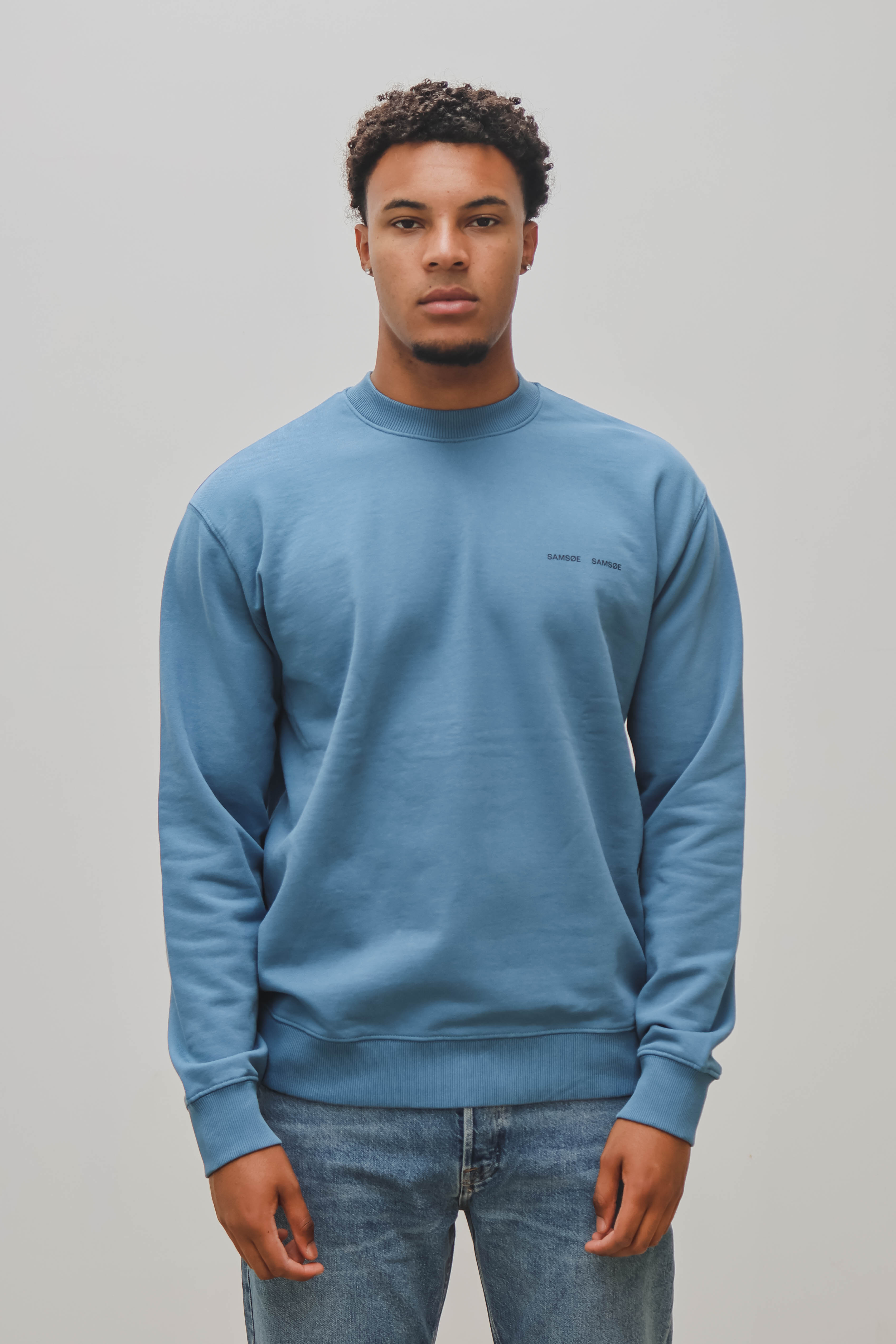 Samsoe&Samsoe Heren Trui Blauw 1