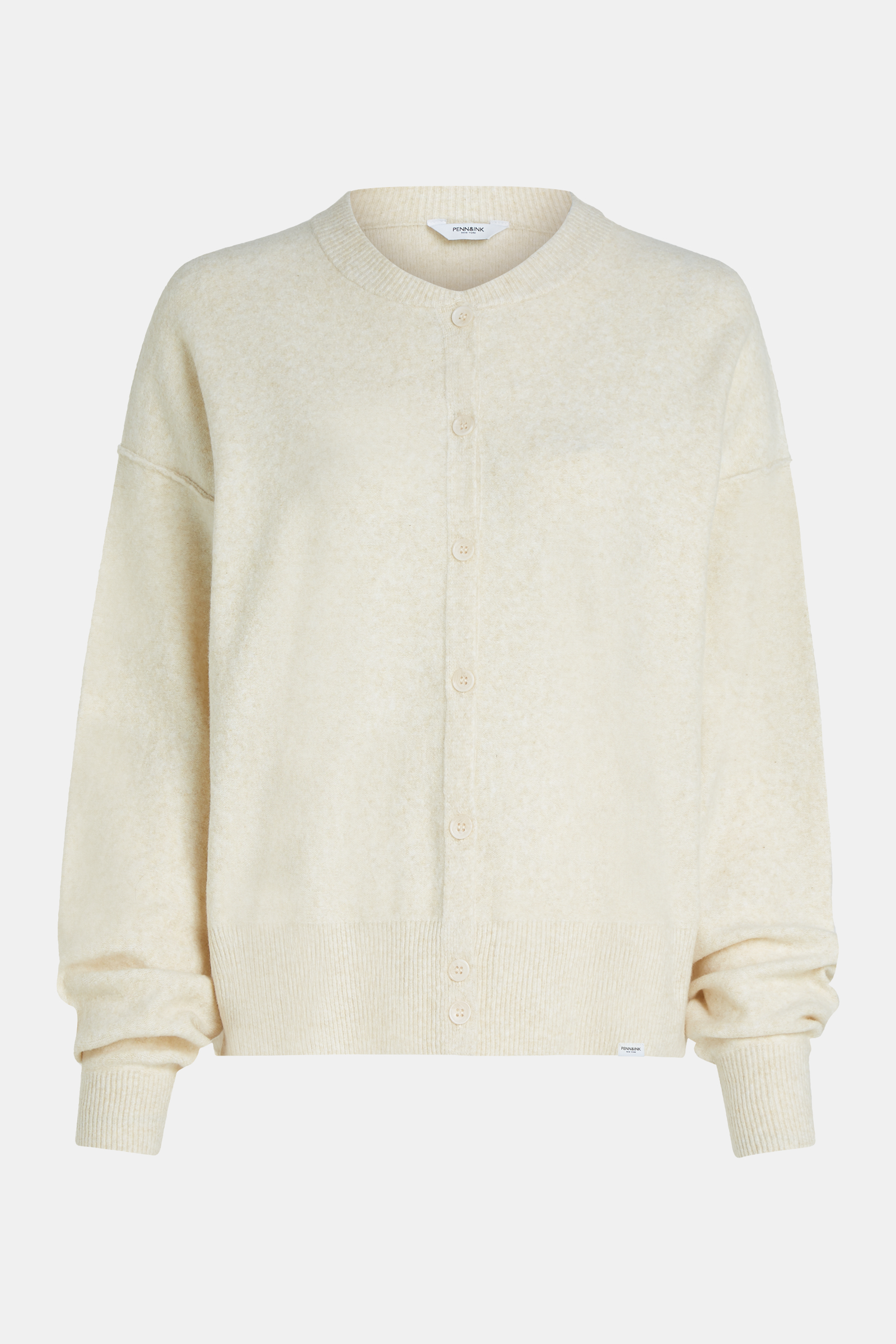 Penn & Ink Dames Vest Beige 1