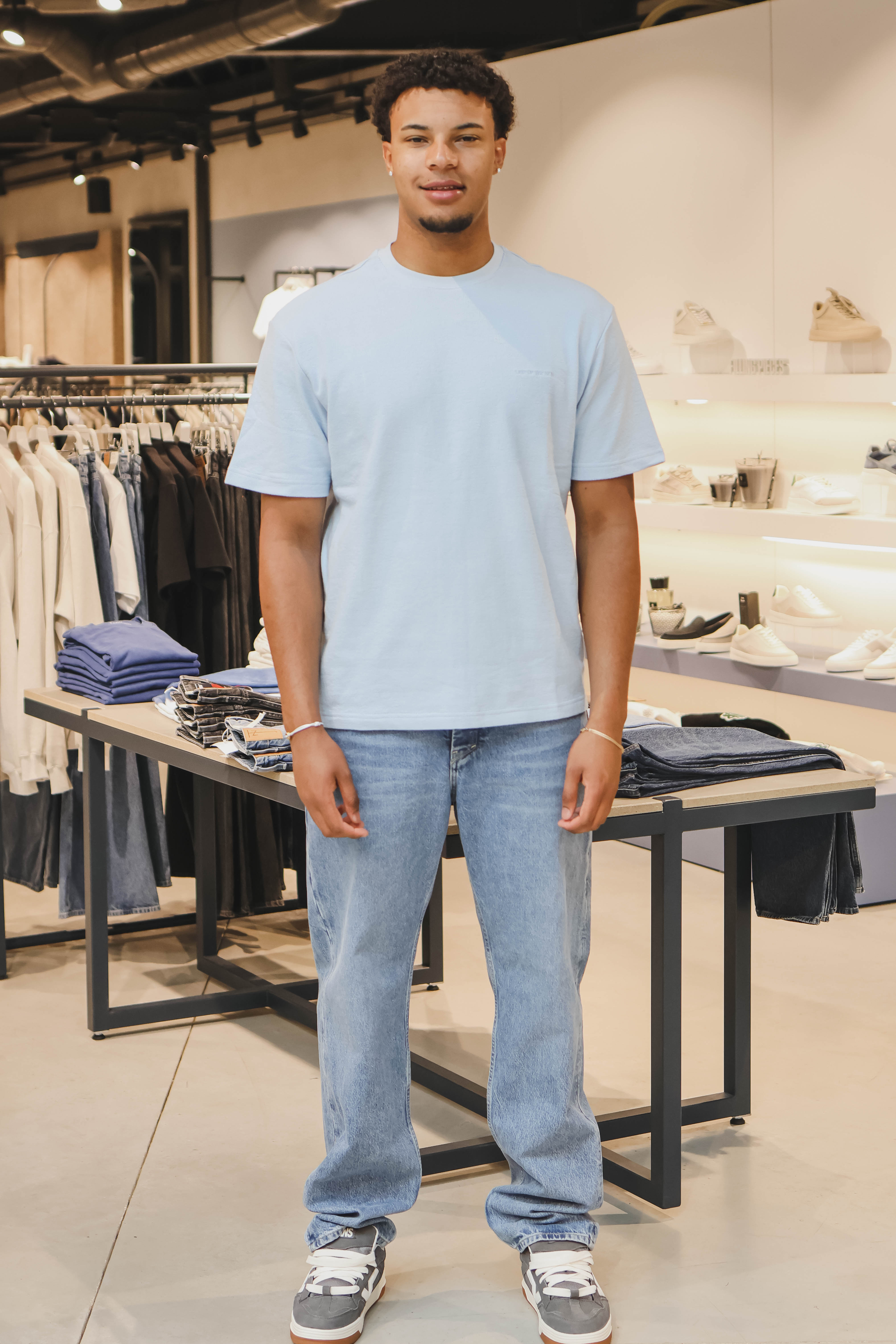 LAW OF THE SEA Heren T-shirt Blauw 2