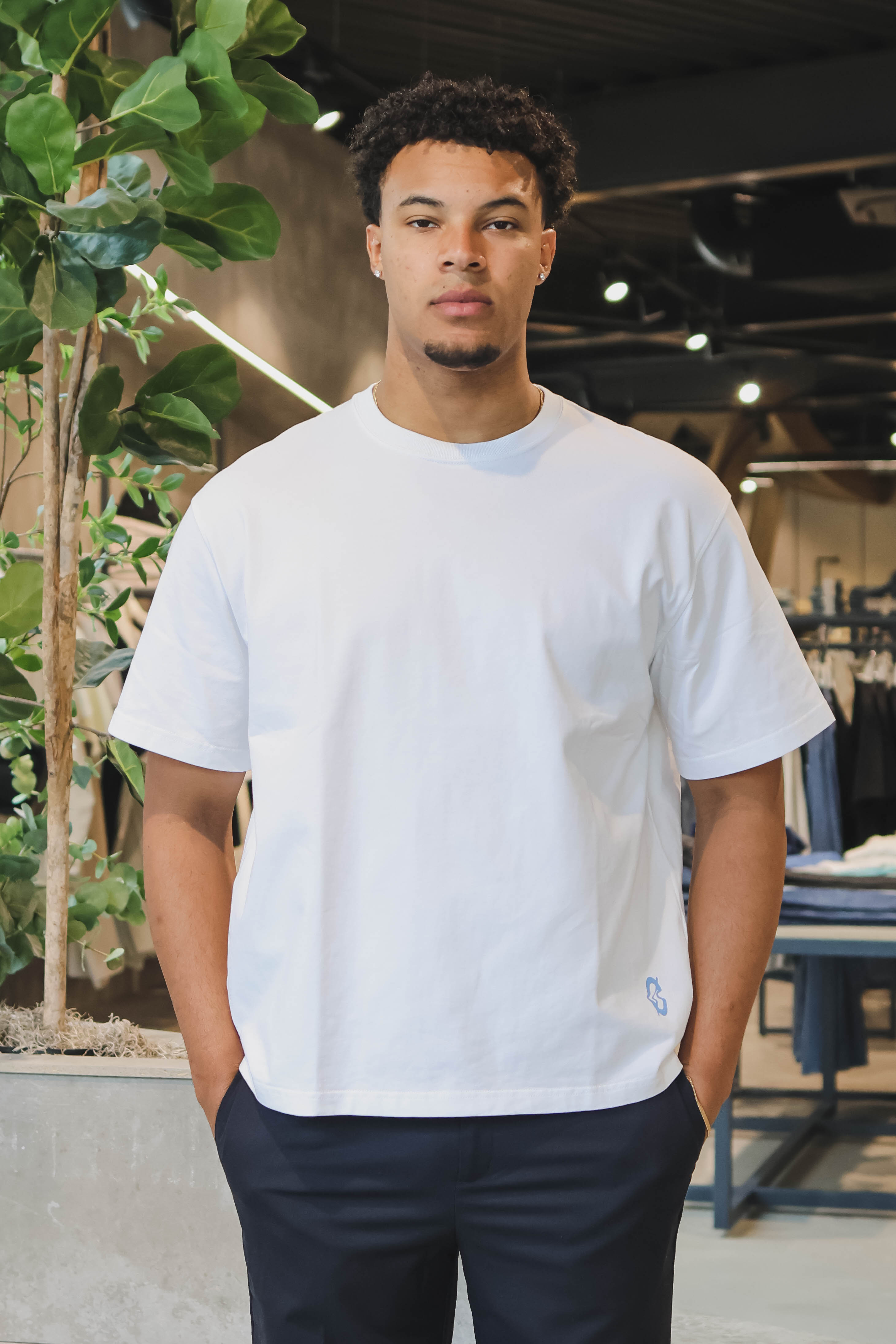 Samsoe&Samsoe Heren T-shirt Wit 2