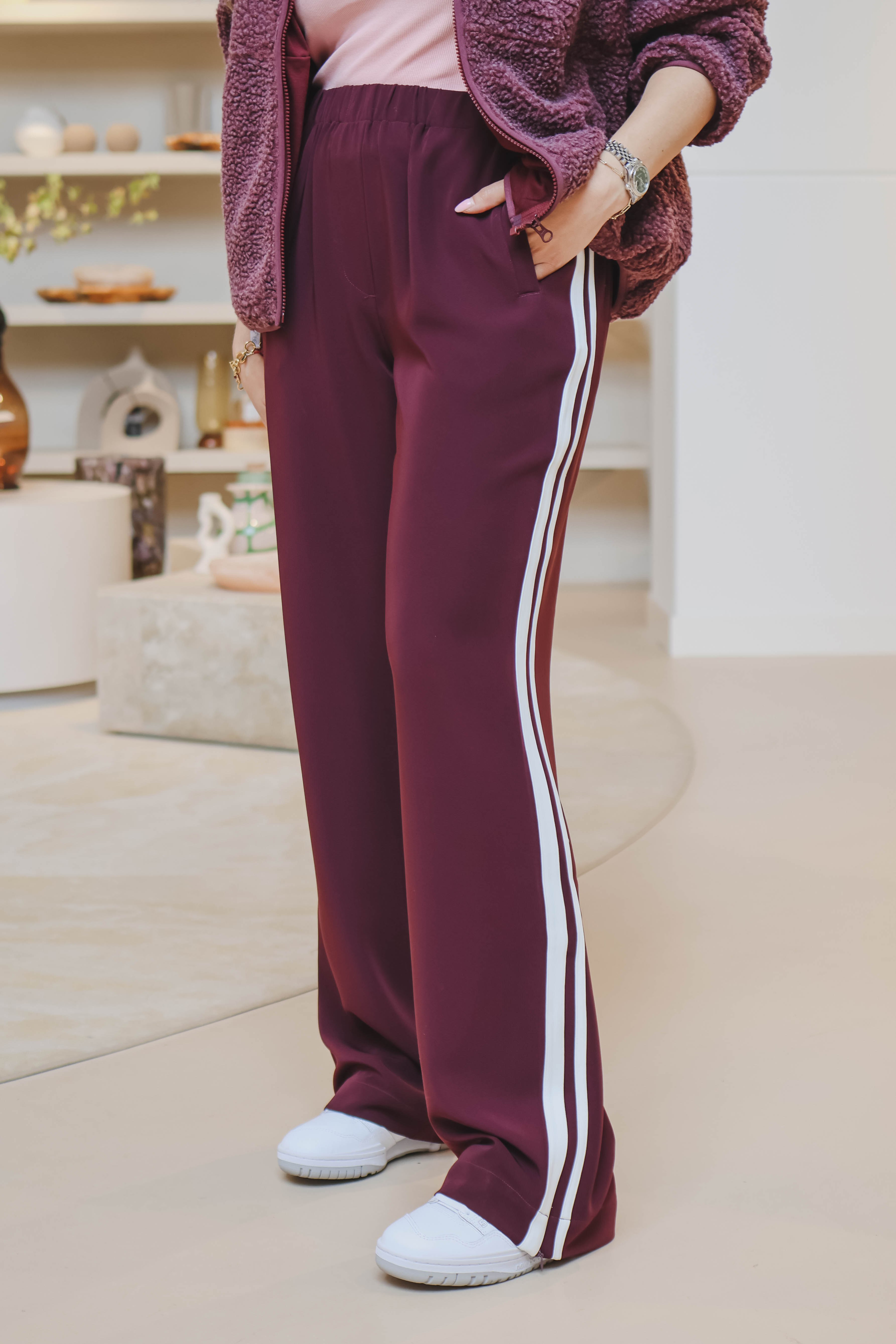 Catwalk Junkie Dames Broek Rood 1