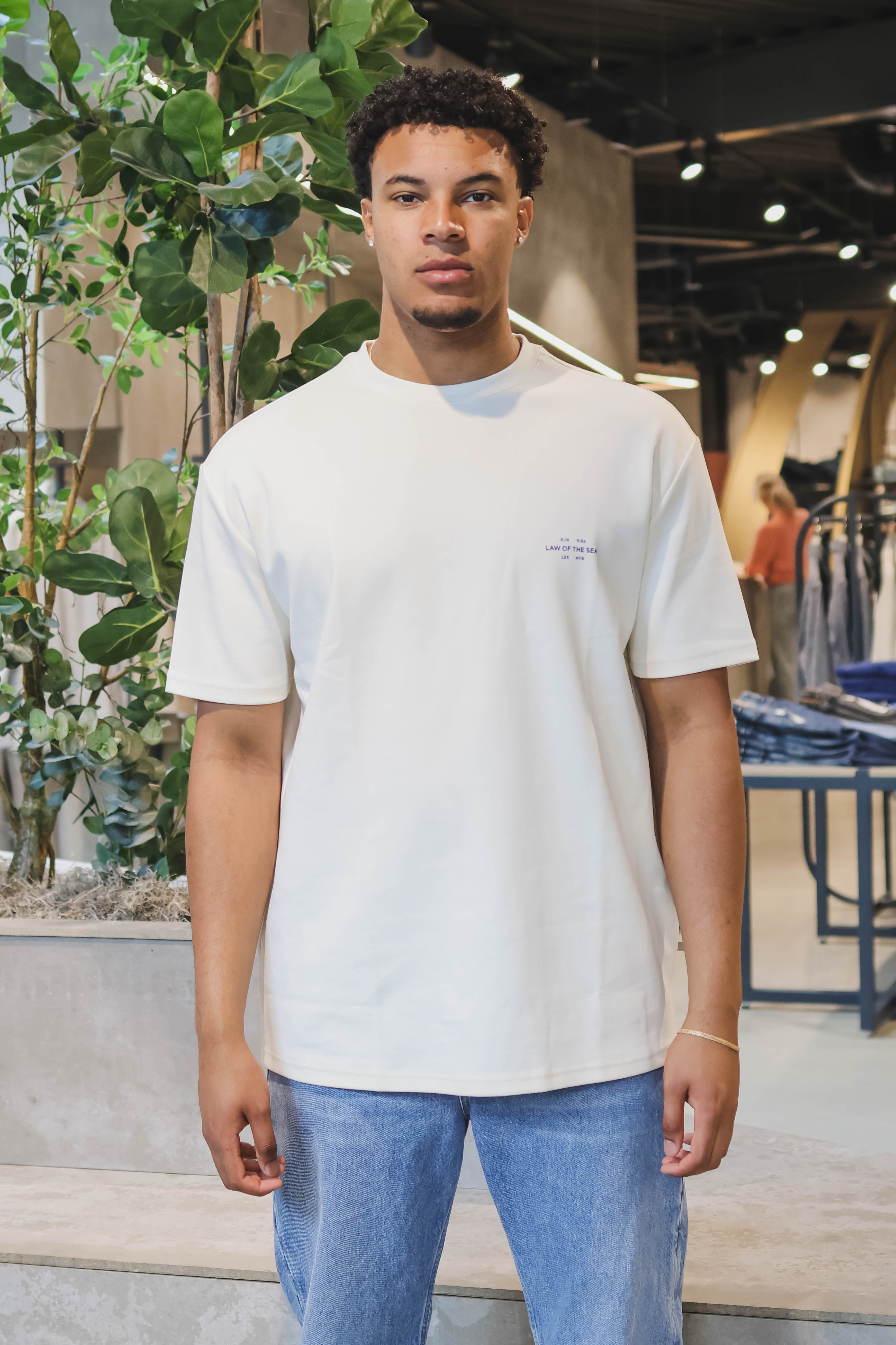 LAW OF THE SEA Heren T-shirt Wit 2