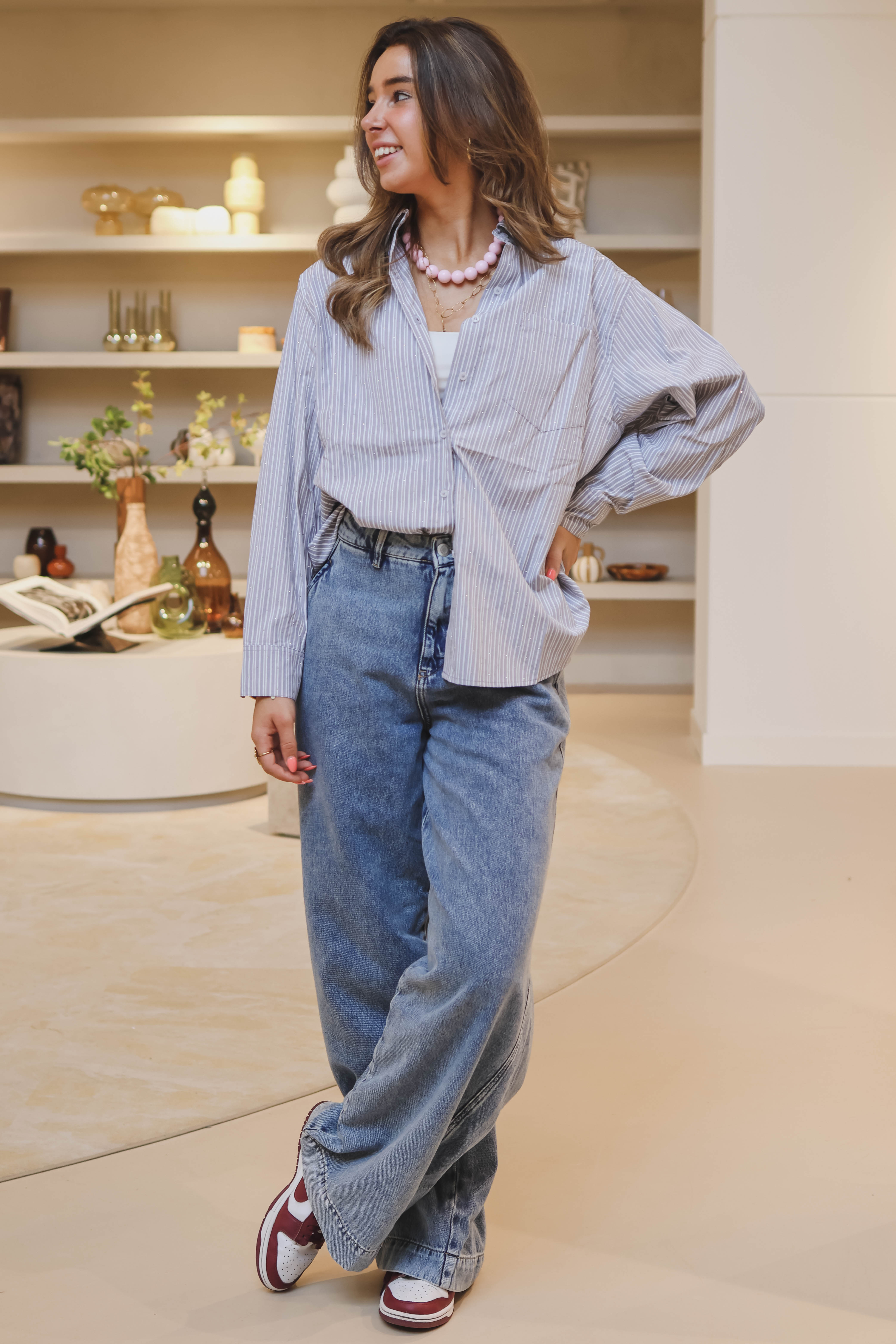 Neo  Noir Dames T-shirt Grijs 2