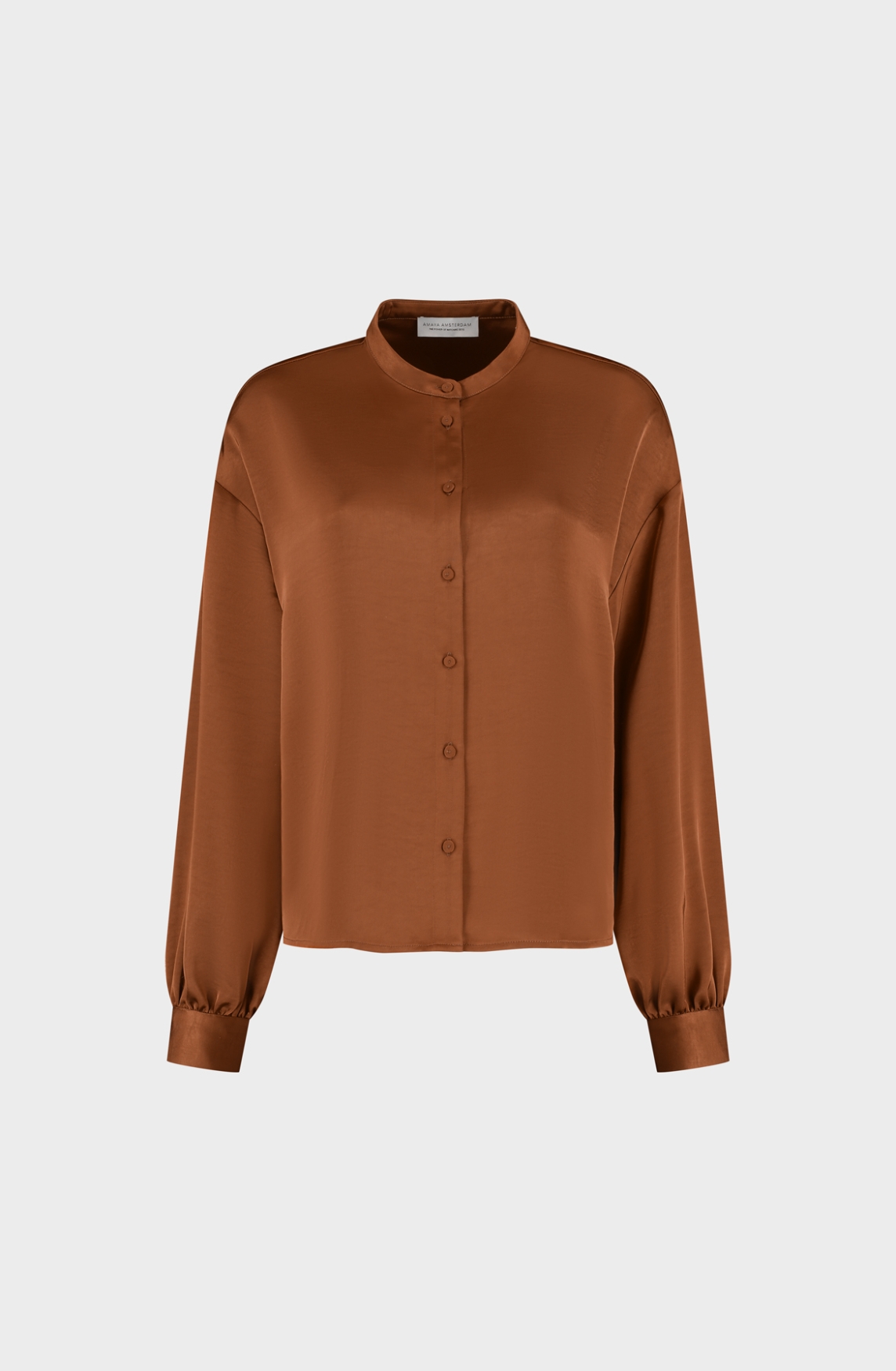 Amaya Amsterdam Dames Blouse Bruin 1