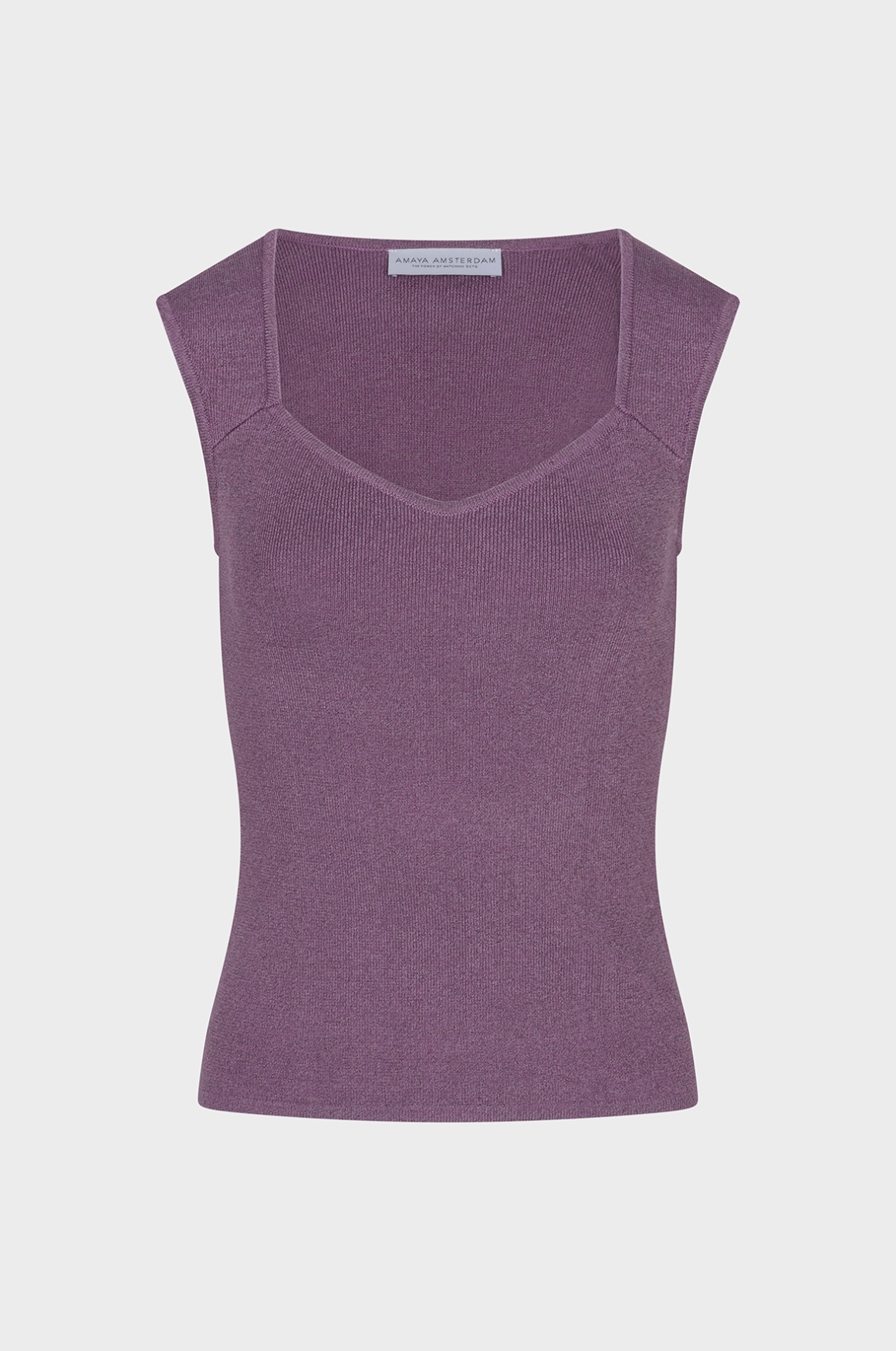 Amaya Amsterdam Dames Top Paars 1