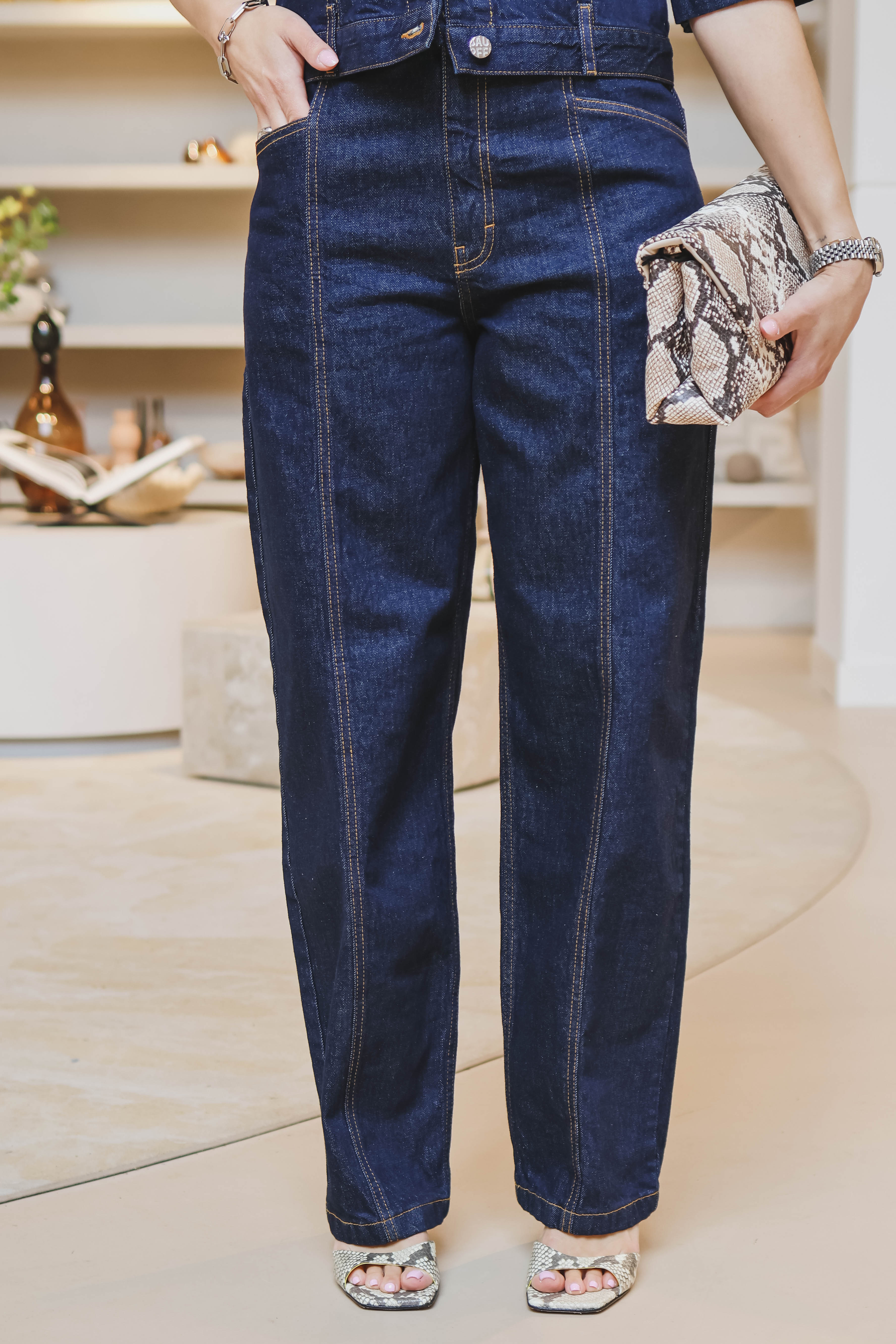 Baum und Pferdgarten Dames Broek Blauw 1