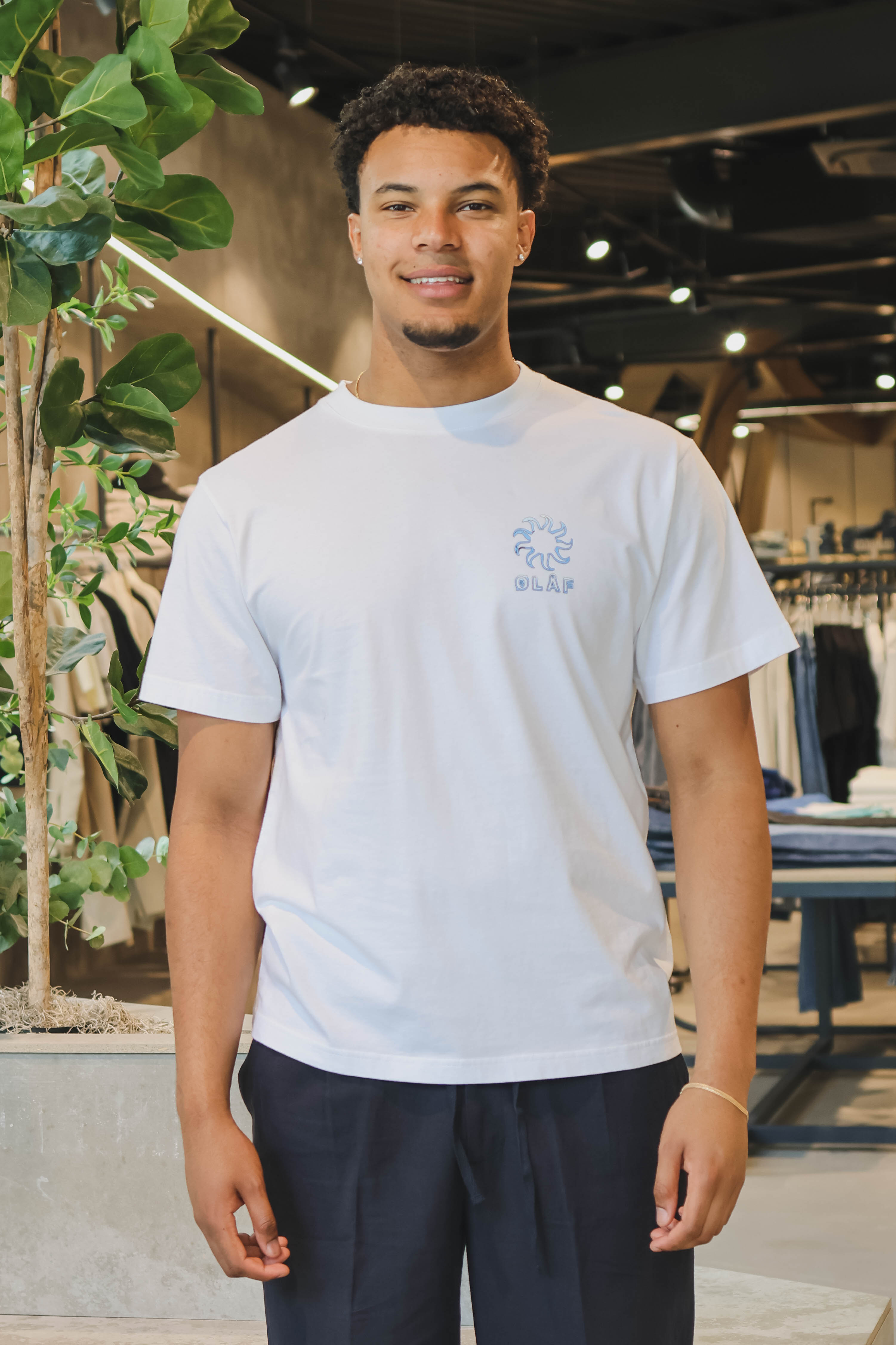 OLAF Heren T-shirt Wit 2