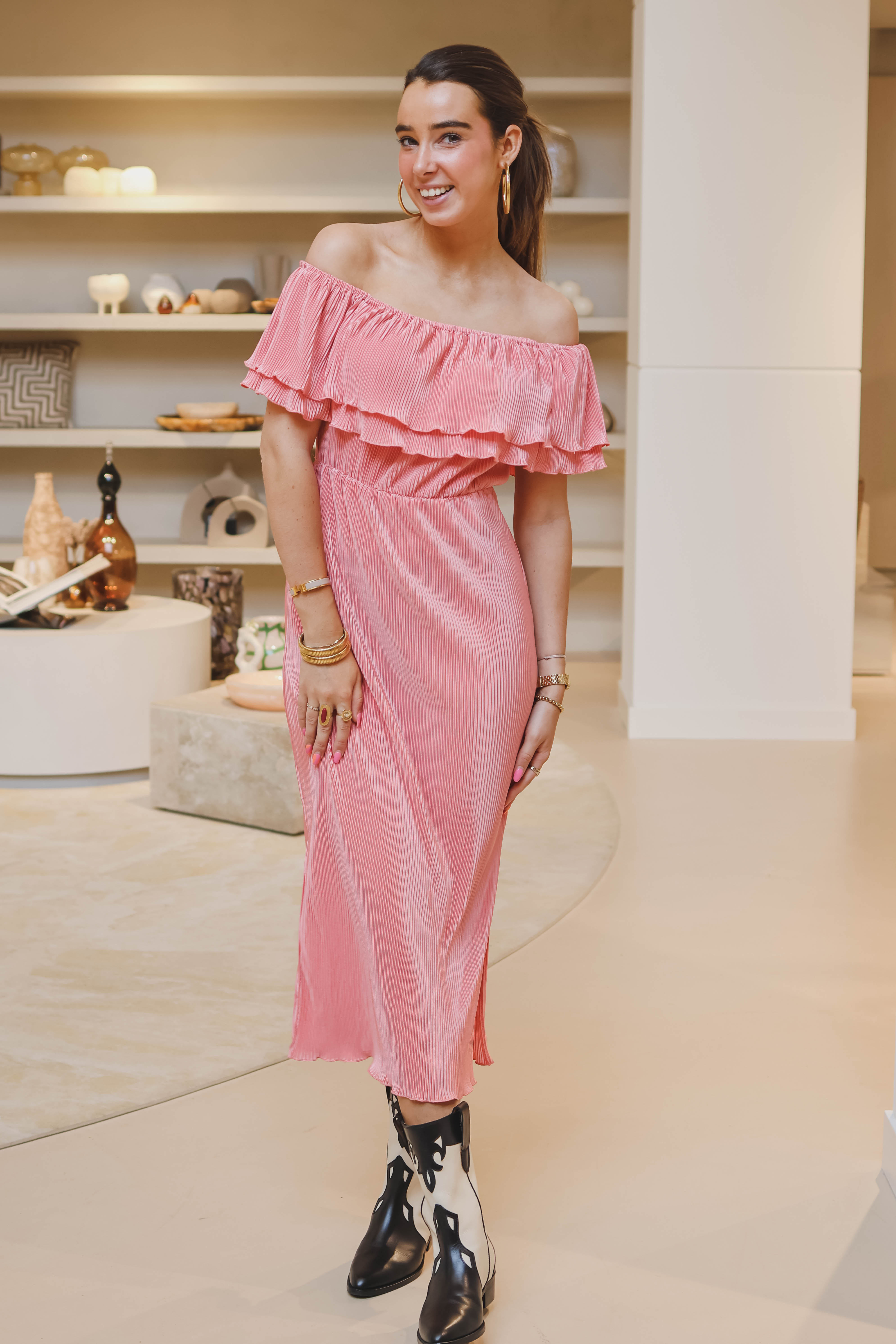 Freebird Dames Jurk Roze 1