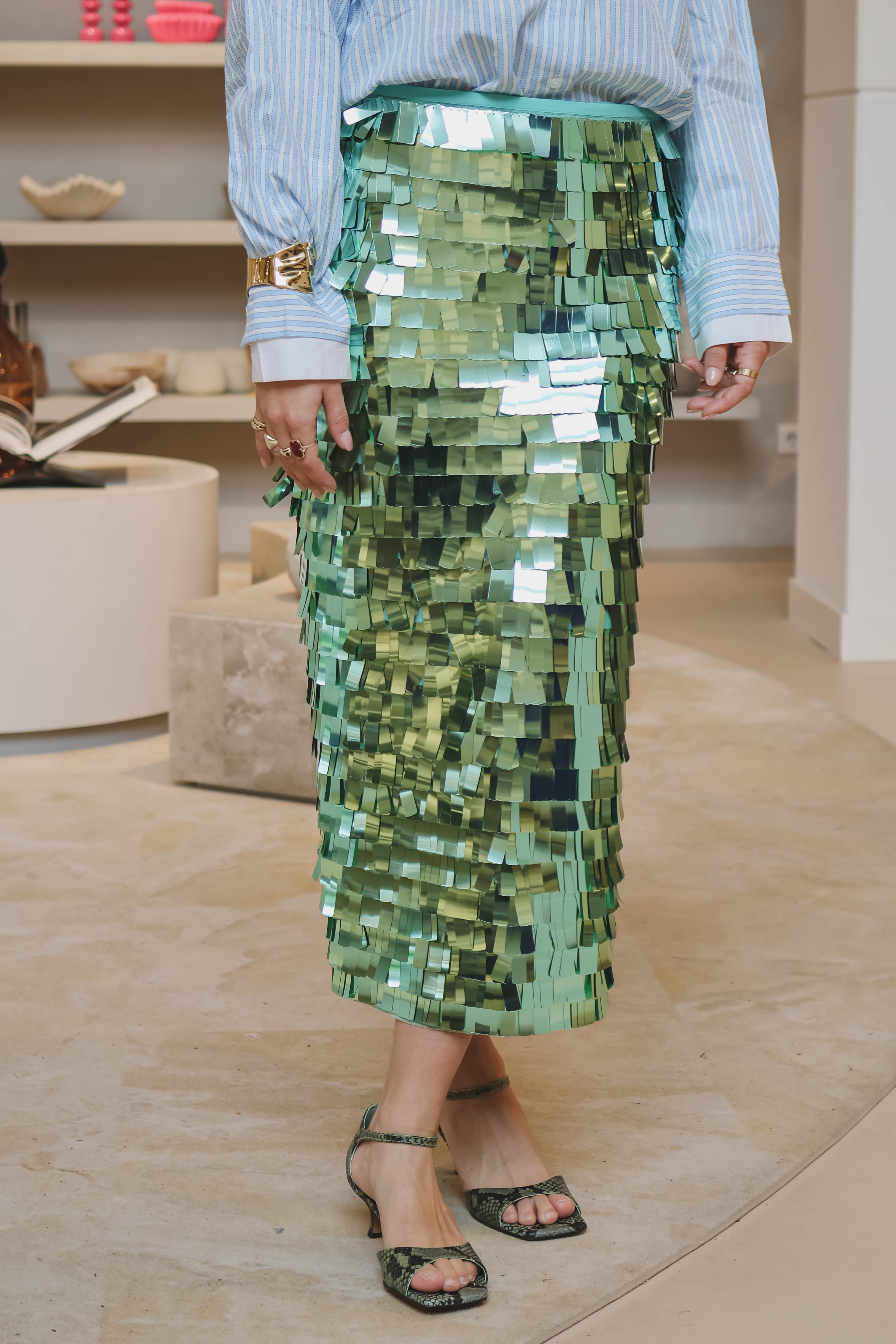 Essentiel Dames Rok Blauw 1