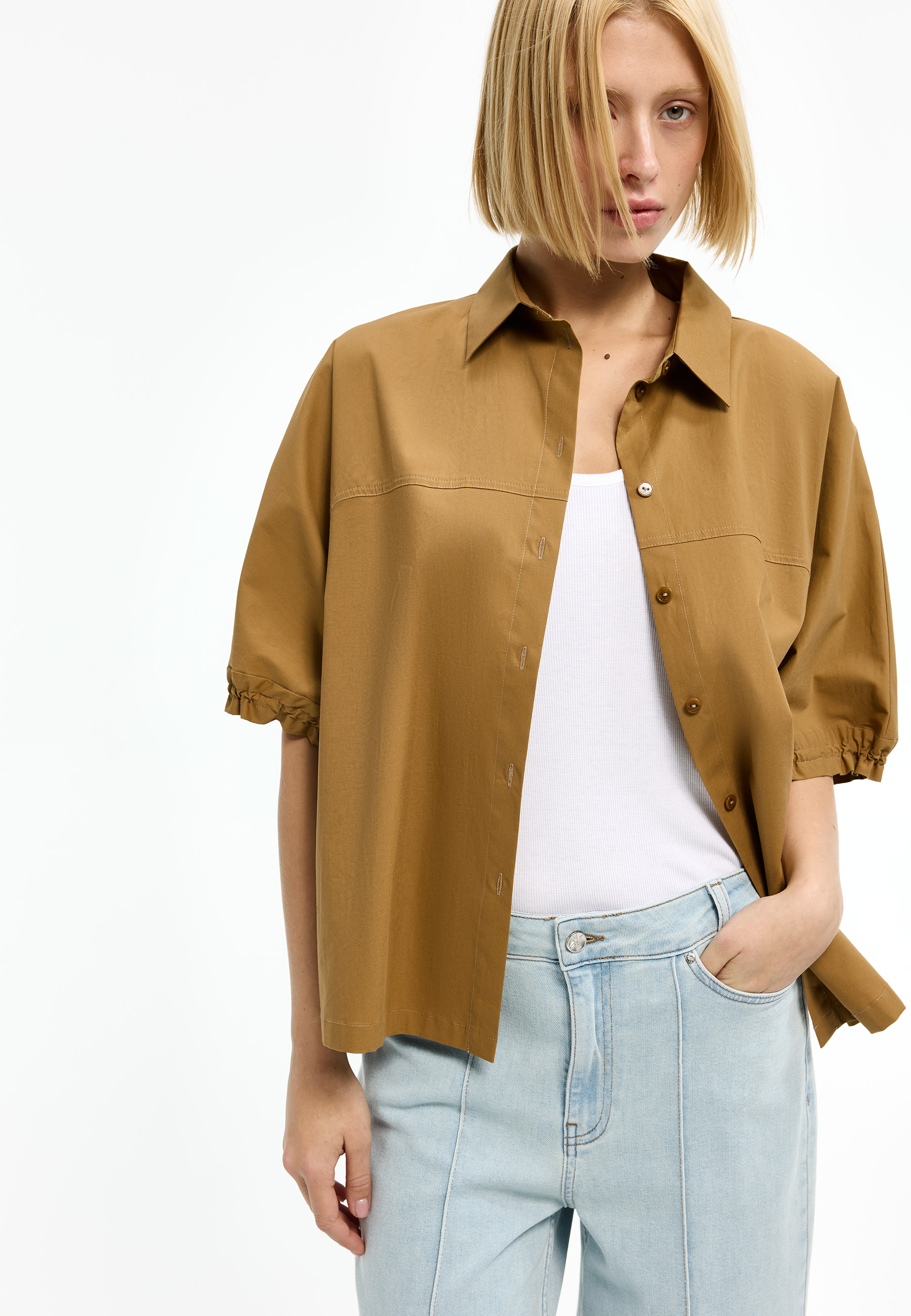 Xandres Dames Blouse Groen 3