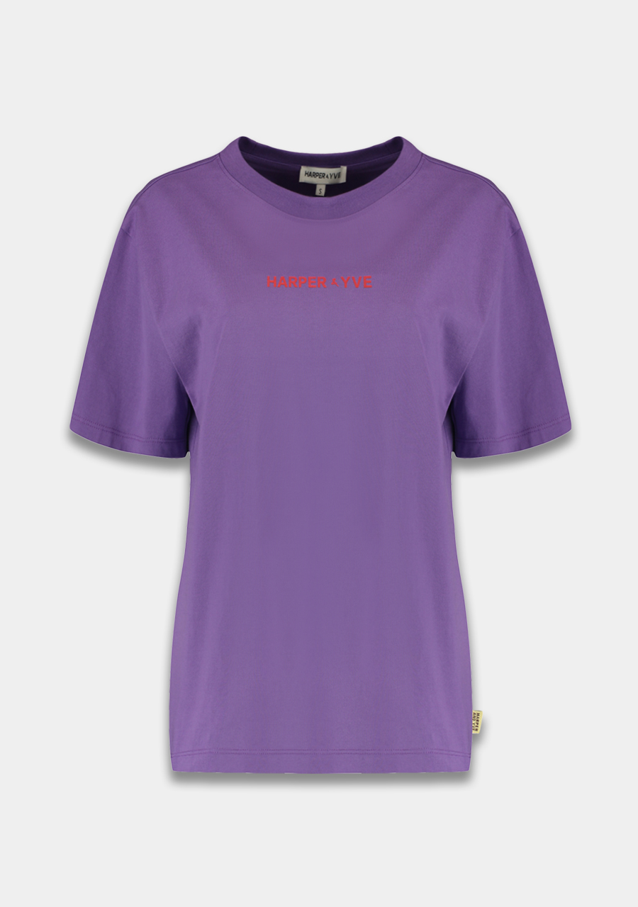 Harper & Yve Dames T-shirt Rood 1