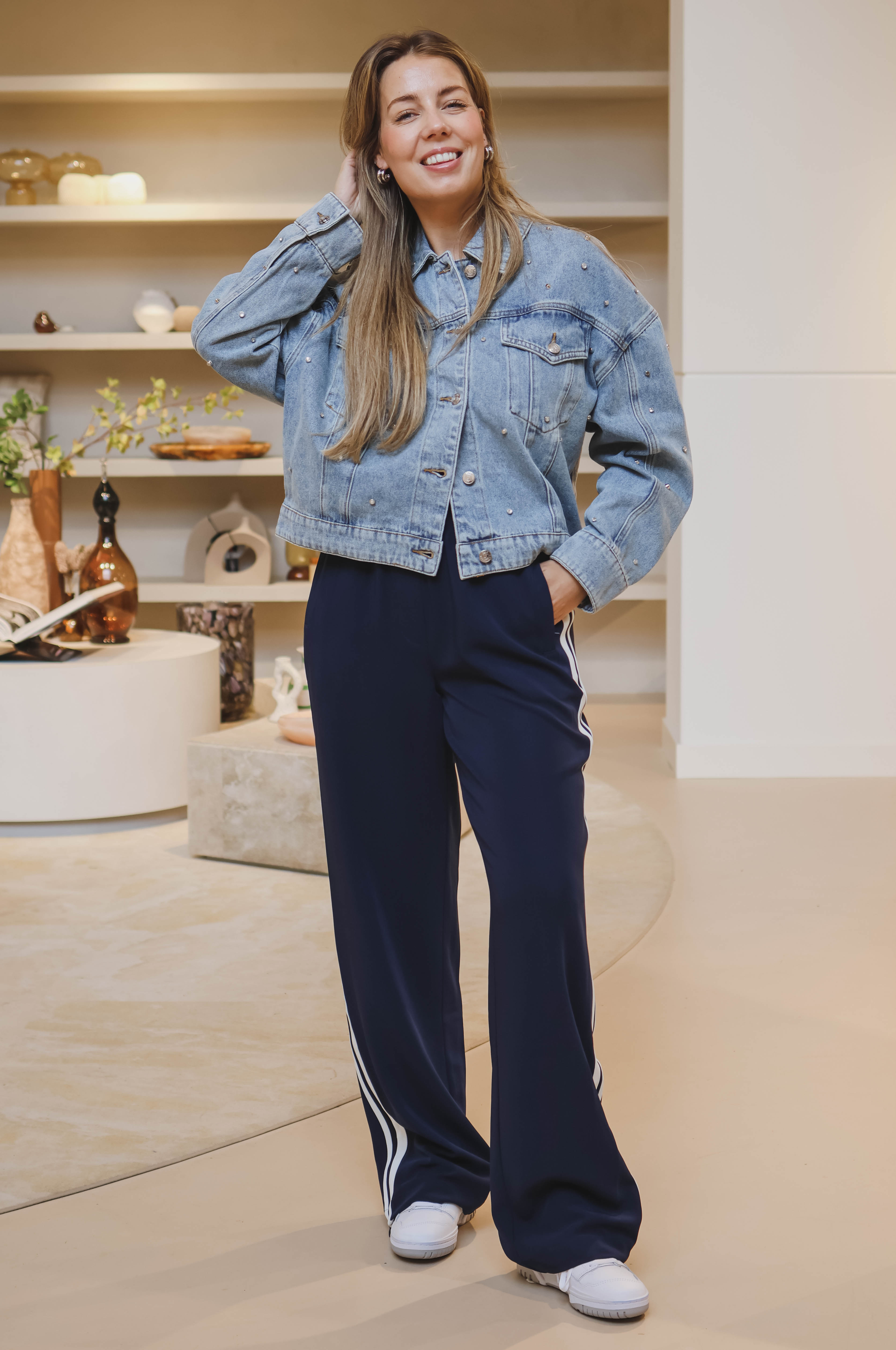 Alix Dames Vest Blauw 2