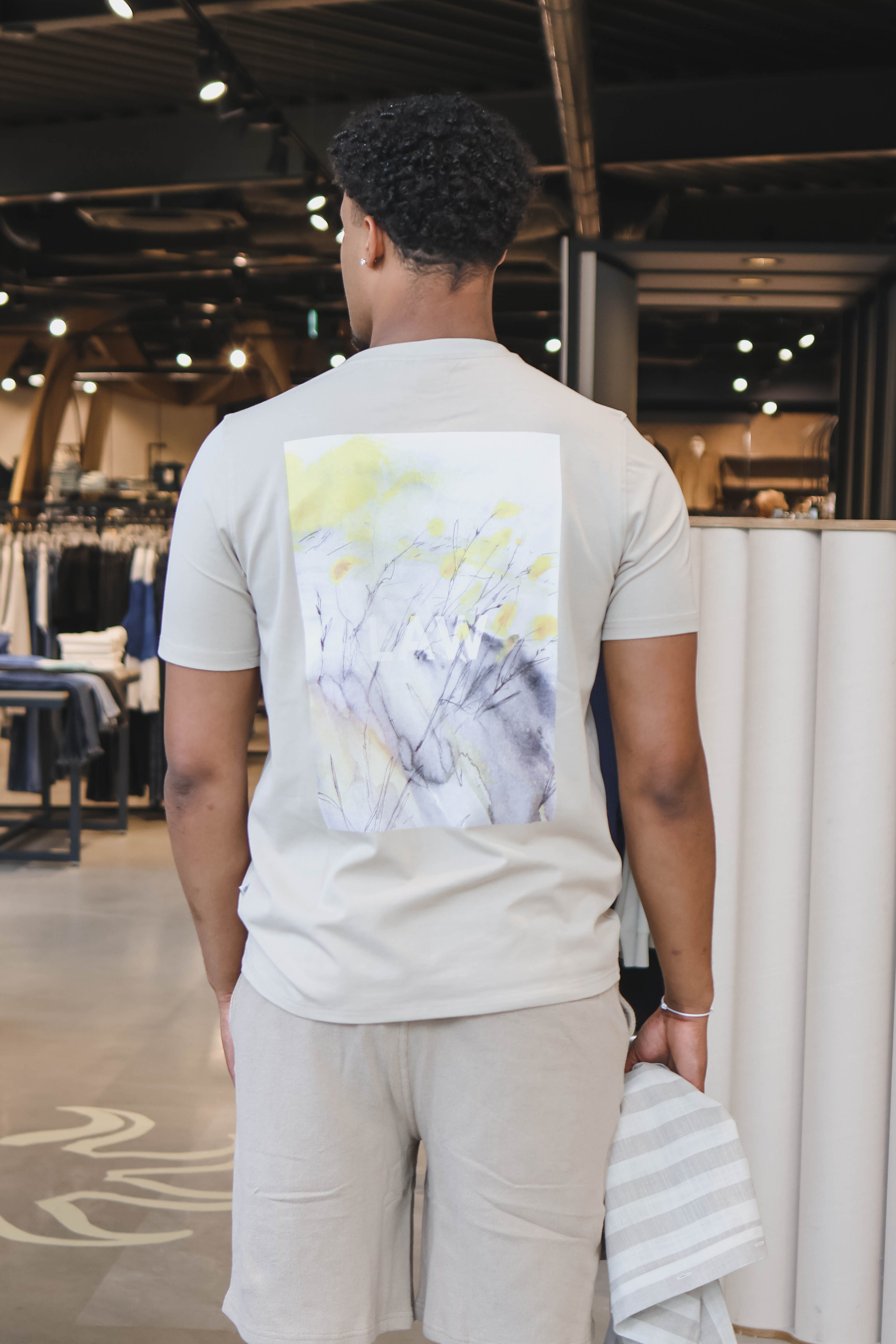 LAW OF THE SEA Heren T-shirt Grijs 1